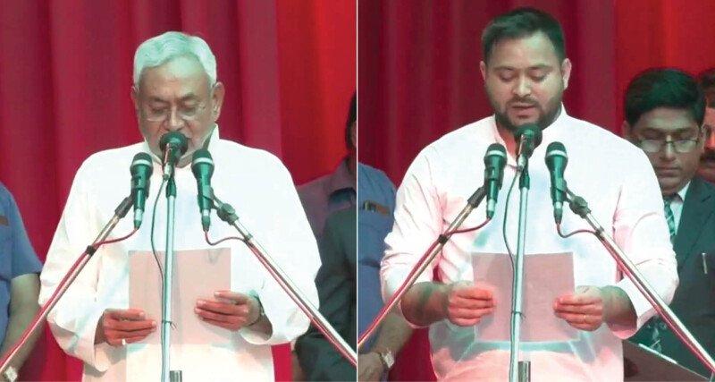Bihar-ah ṭangrual sorkar thar a ding ; CM atan Nitish Kumar lalut leh nghal
